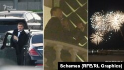 Серед гостей були й інші представники партії «Слуга народу», святкування тривало понад шість годин, гості перебували без захисних масок, свято супроводжувалось салютом