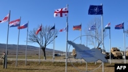 Москву беспокоит, что на грузинской территории разворачивается военная инфраструктура альянса, регулярно проходят военные учения