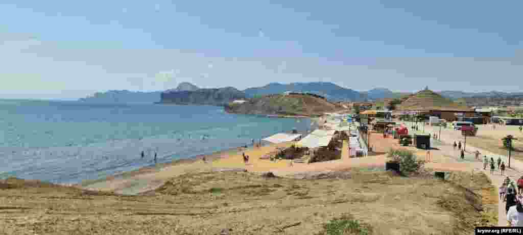 Пляж «Ракета» на території «Тавриди.АРТ»