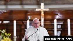 Papa Francisc, Tallin, 25 septembrie 2018 
