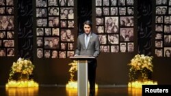 Kanadski premijer Justin Trudeau na komemoraciji u znak sjećanja na žrtve ukrajinskog aviona oborenog u Iranu 2020.