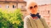 Serbia -- Svetlana Davidovac, 74-year-old woman from Belgrade with her faded photos amassed 7,000 followers in six months on Instagram, August 12, 2020.
