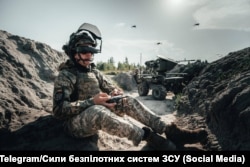 Тренування у центрі з підготовки застосування безпілотних систем