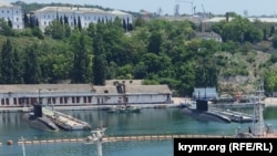 Російські підводні човни у Південній бухті Севастополя, 2 червня 2022 року