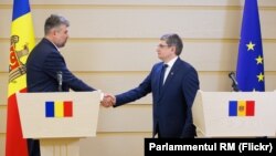 Marcel Ciolacu și Igor Grosu