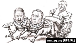 Карикатура казахского художника Сабита 