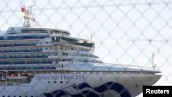 «Diamond Princess» саякат кемеси 3-февралдан бери карантинде турат.