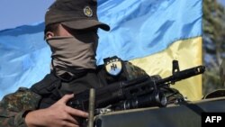 Боєць добровольчого батальйону «Азов», Маріуполь, 5 вересня 2014 року