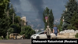 La Lisiceansk, orașul-geamăn cu Severodonețk de peste râul Siverski Doneț, 10 iunie 2022