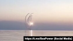 Кара деңизден атылган "Калибр". 