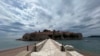 Sveti Stefan, april 2022.