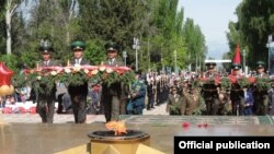 Празднование 9 мая в Бишкеке