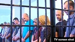 Кадры из программы государственного телевидения Туркменистана (архивное фото)   