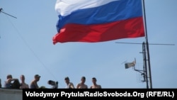 Російський прапор у Севастополі