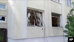 Казандагы мектеп, жардыруудан кийин