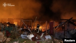 Пожар в Сумах - последствия российского удара 24 июня 2025 года