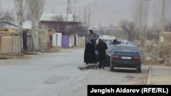 Одно из приграничных сел в Баткенской области.