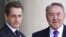 Президент Франции Николя Саркози (слева) и президент Казахстана Нурсултан Назарбаев. Париж, 19 сентября 2011 года.