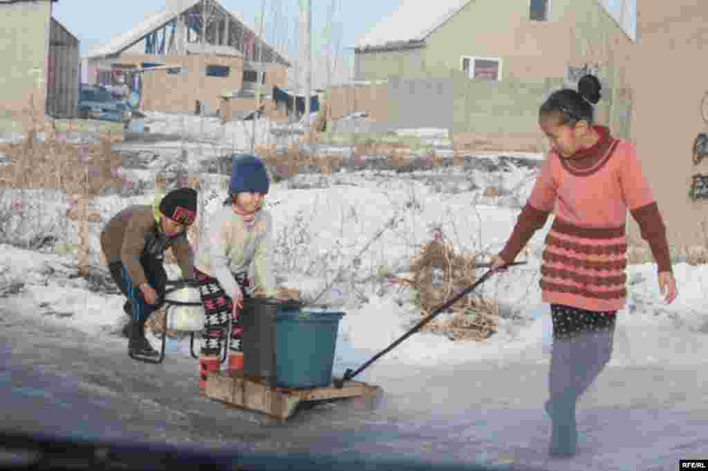 Бишкекские новостройки зимой #17