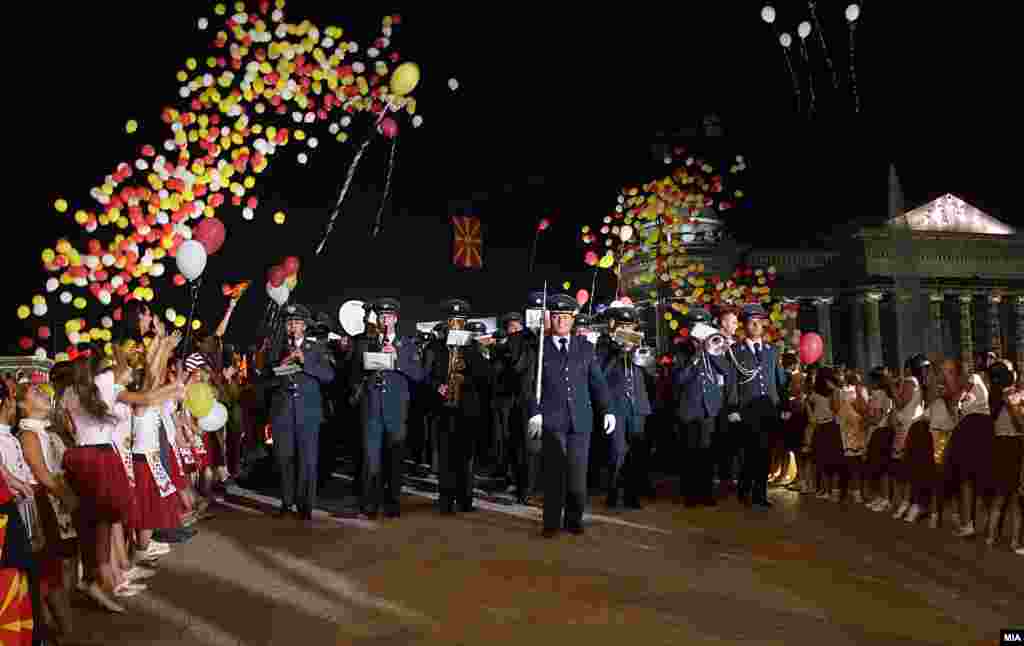 Прослава на 20-годишнината од референдумот за самостојност на Македонија.
