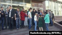 Журналісти «ТВі»-страйкарі, фото 26 квітня 2013 року