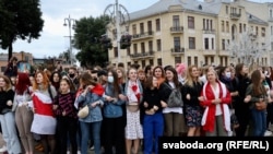 Протесты в Беларуси. 1 сентября 2020 года