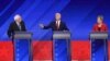 Demokratski predsjednički kandidati: senator iz Vermonta Bernie Sanders, bivši potpredsjednik Joe Biden i senatorica iz Massachusettsa, Elizabeth Warren