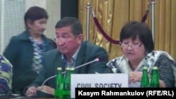 Кадыржан Батыров на заседании ОБСЕ в Варшаве