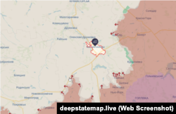 Ситуація навколо Костянтинівки на мапі DeepState на 9 травня 2025 року