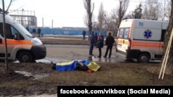 Під час мирної акції у Харкові стався вибух, 22 лютого, 2015