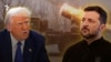 Donald Trump amerikai és Volodimir Zelenszkij ukrán elnök