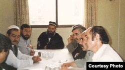 Сайид Абдуллоҳи Нурӣ ва Муҳаммадшариф Ҳимматзода, роҳбарони пешини ҲНИТ