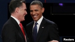 Predsjednički kandidati Mitt Romney i Barack Obama