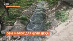 "Ҷӯйбори деҳаамонро аз оби олудаи ташноб раҳо кунед!"