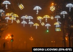 Észak-Macedónia fővárosa, Skopje levegője 2020 december 24-én