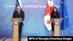 Феридун Синирлиоглу и Мака Бочоришвили