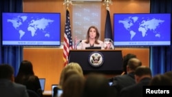 Брюс підкреслила, що нині Сполучені Штати разом із партнерами зосереджені на досягненні повного припинення вогню.