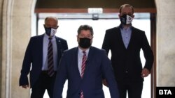 Христо Иванов, Атанас Атанасов и Борислав Сандов от "Демократична България"