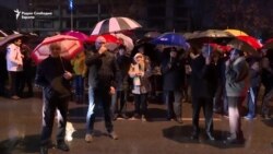 Protest opozicije u Skoplju