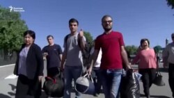 Камалган качкындар эркиндикке чыкты