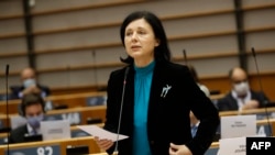 Vicepreședinta Comisiei Europene, Vera Jourova