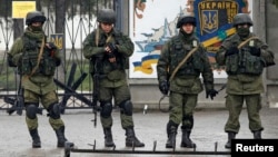 Російські військові у Криму, 7 березня 2014 року