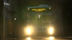 Режим – карантин. Як дезінфікують тролейбуси в Слов’янську – відео