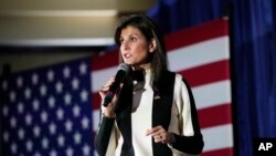 Nikki Haley, contracandidata lui Donald Trump în cursa pentru nominalizarea la alegerile prezidențiale din SUA din partea Partidului Republican, a obținut duminică, la Washington, prima victorie.