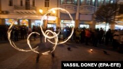 Artiști bulgari la ceremonia de inaugurare a Anului cultural 2019