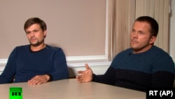 Ruslan Boșirov și Alexander Petrov, agenți GRU suspectați de otrăvirea lui Serghei Skripal