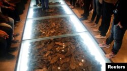 Частина експозиції музею «Яд Вашем»