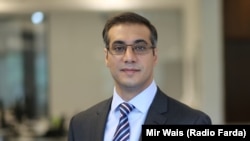 Реза Валізаде в офісі Радіо Свобода, архівне фото, 2015 рік