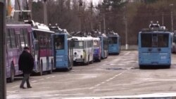 Пропавший крымский троллейбус (видео)