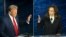 Кандидаты в президенты США Дональд Трамп и Камала Харрис на теледебатах. Филадельфия, 10 сентября 2024 года